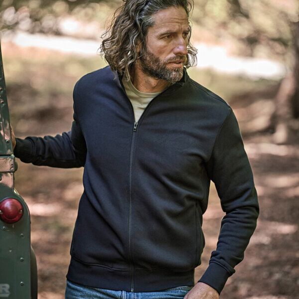 Full-zip sweat cardigan (5440) Thumbnail